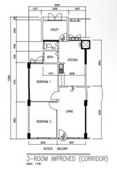 Blk 129 Bukit Merah View (Bukit Merah), HDB 3 Rooms #625113261